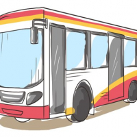 Cartoon Bus Slide