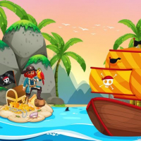 Pirate Travel Coloring